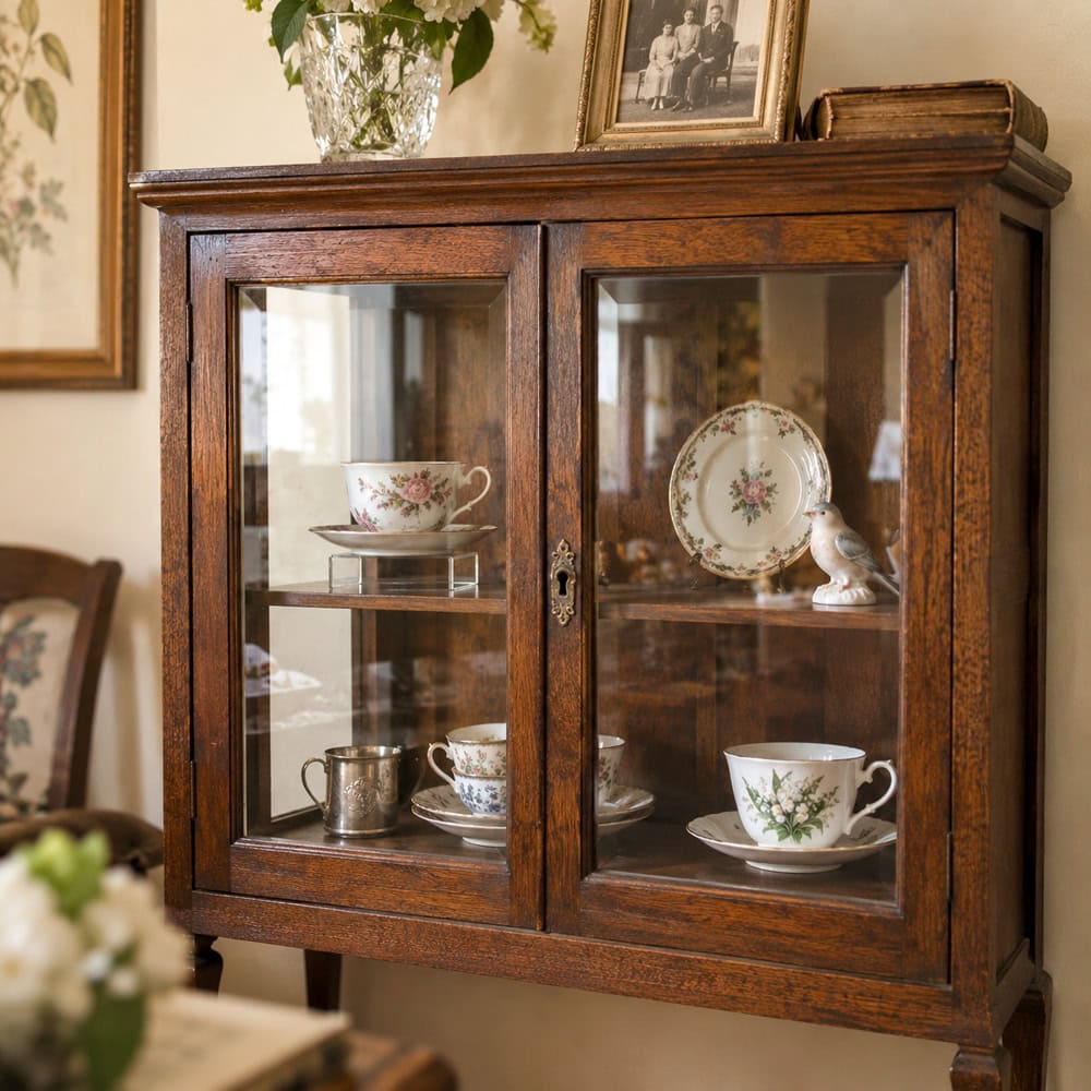 Display Cases idea for displaying sentimental items at home