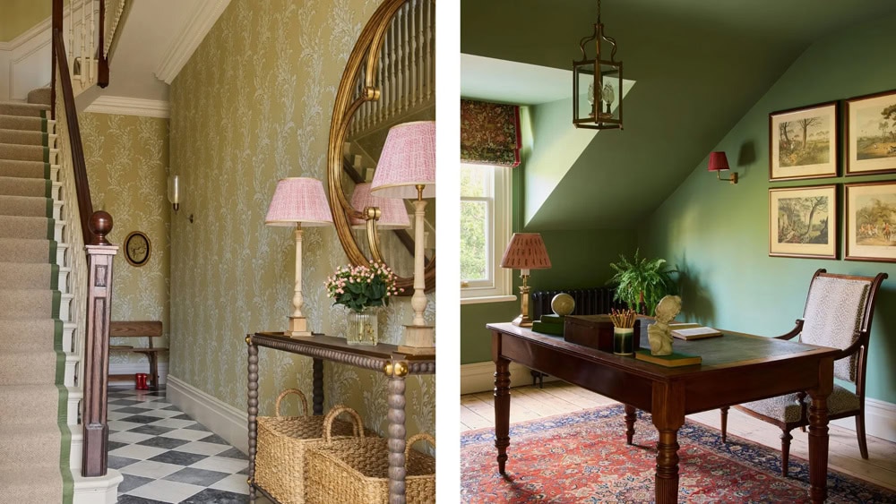 A London Villa Full of Color and Pattern featured in The Cottage Market Saturday Collection