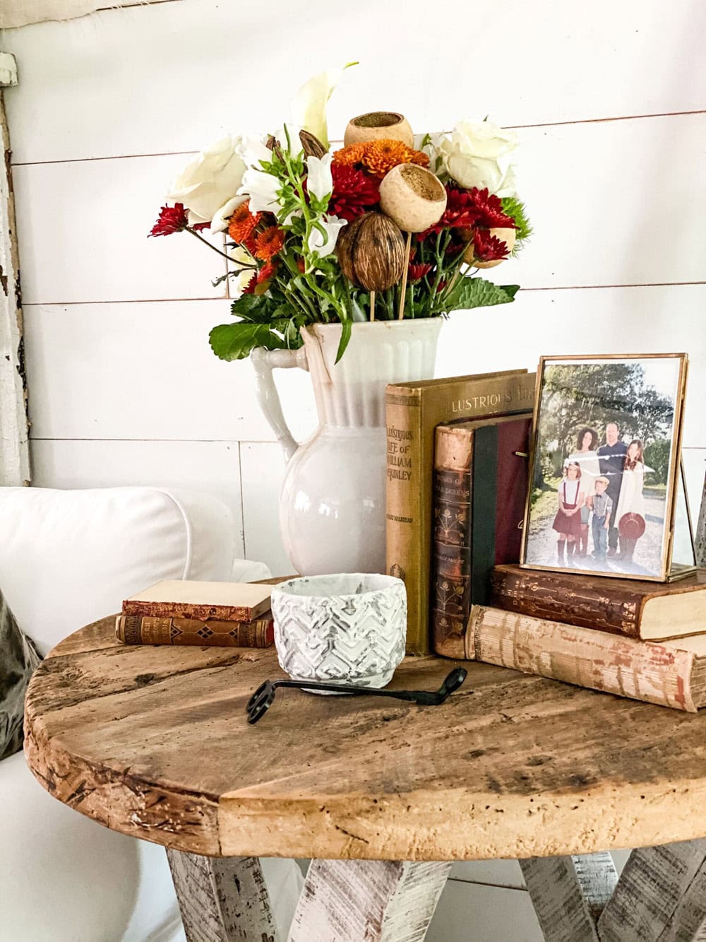Pitchers, Dishes, Pots, Buckets and Bottles floral inspiration featured on The Cottage Market