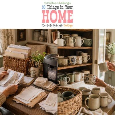 Declutter Challenge: 10 Things in Your Home to Get Rid of Today