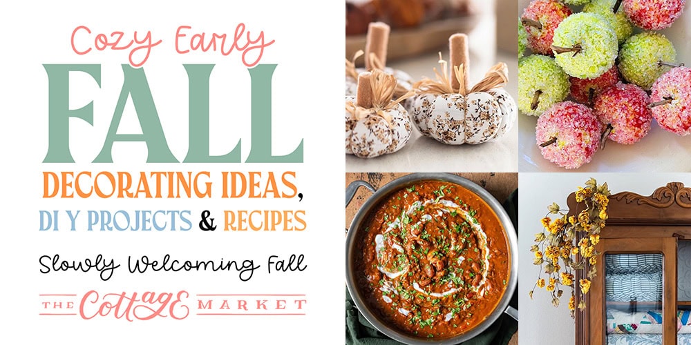 Cozy early fall decorating ideas DIY projects self care and vegetarian recipes