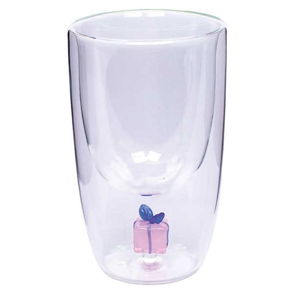 Merry Moments Gift Box Double Wall Icon Glass