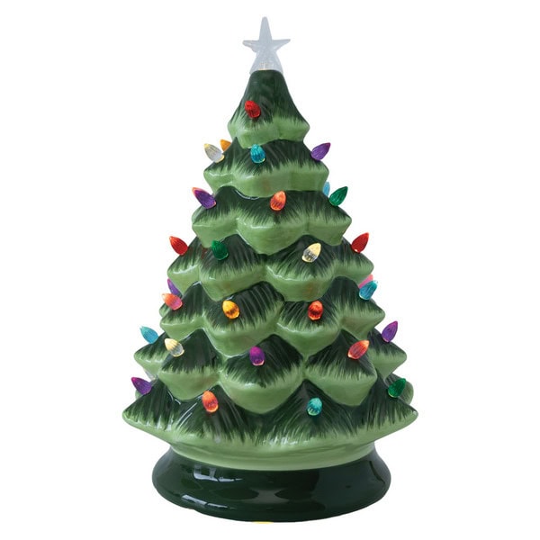 Merry Moments Nostalgic Green Tree