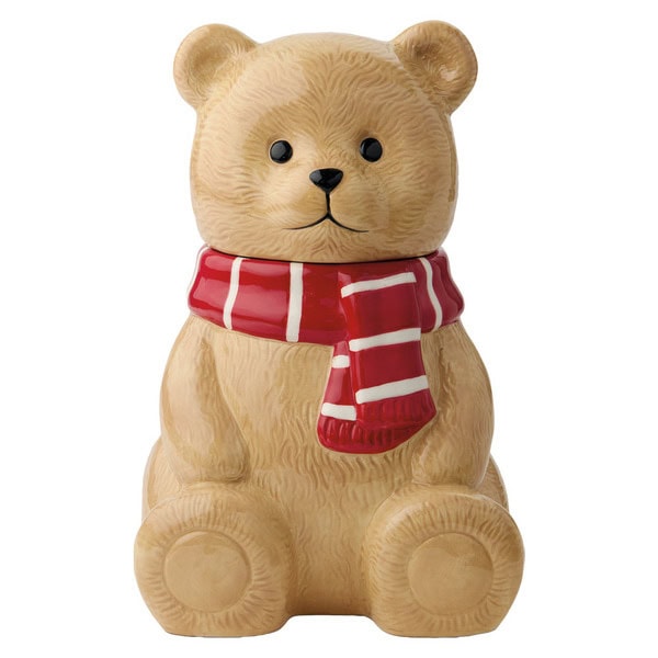 Crofton Christmas Bear Cookie Jar
