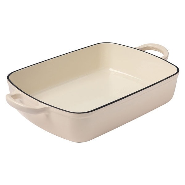 Crofton Cream Cast Iron Roaster