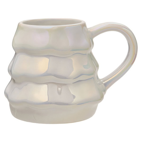 Merry Moments Iridescent Christmas Tree 3D Mug
