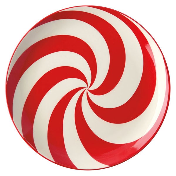 Merry Moments Christmas Candy Plate