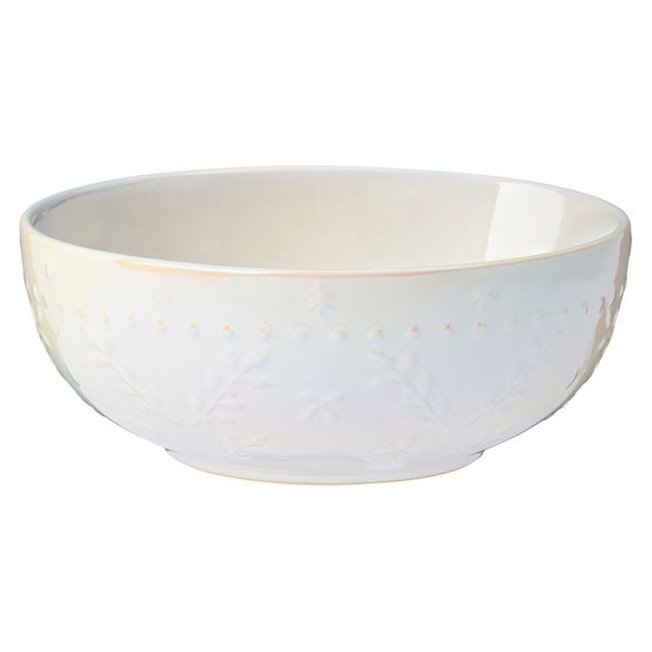 Merry Moments Iridescent Christmas Tree Bowl