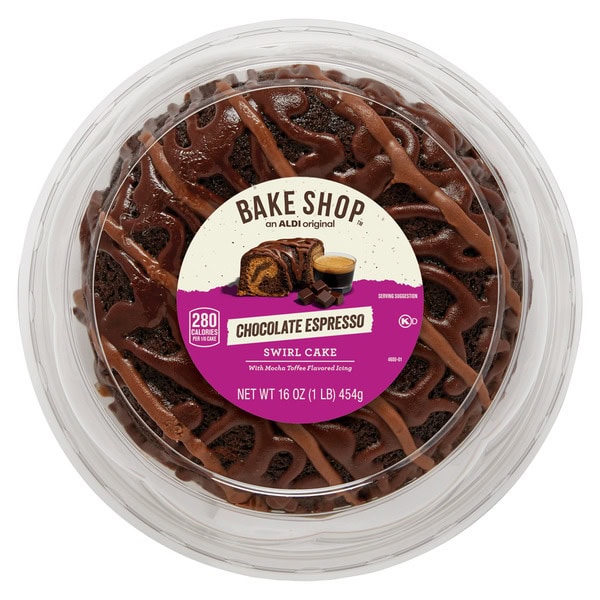 Bake Shop Chocolate Espresso Swirl Cake