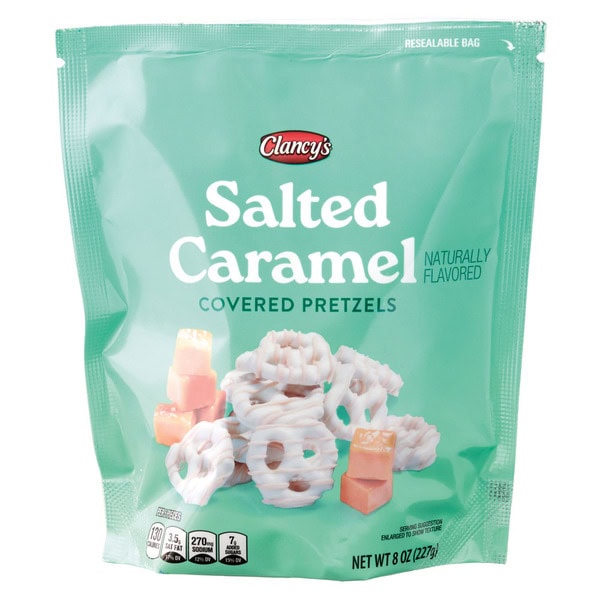 Clancy’s Salted Caramel Pretzels
