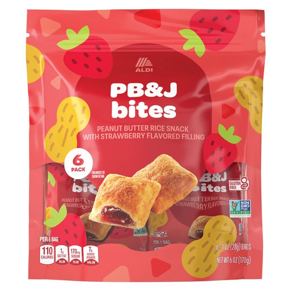 Simply Nature Strawberry Peanut Butter and Jelly Bites