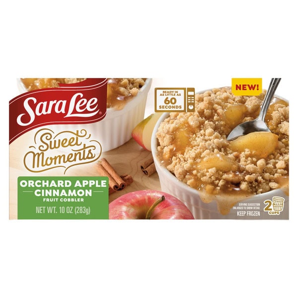 Sara Lee Sweet Moments Apple Cinnamon Cobbler
