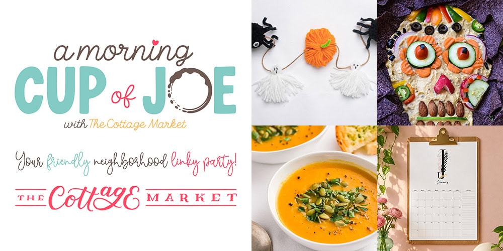 A Morning Cup of Joe with crafts, recipes and cozy inspiration from The Cottage Market