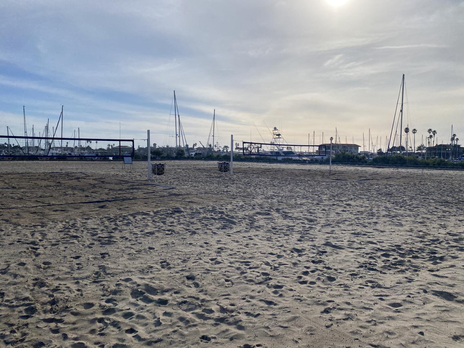 New coach Michael Slater is assisting girls beach volleyball this spring The Cougar Press