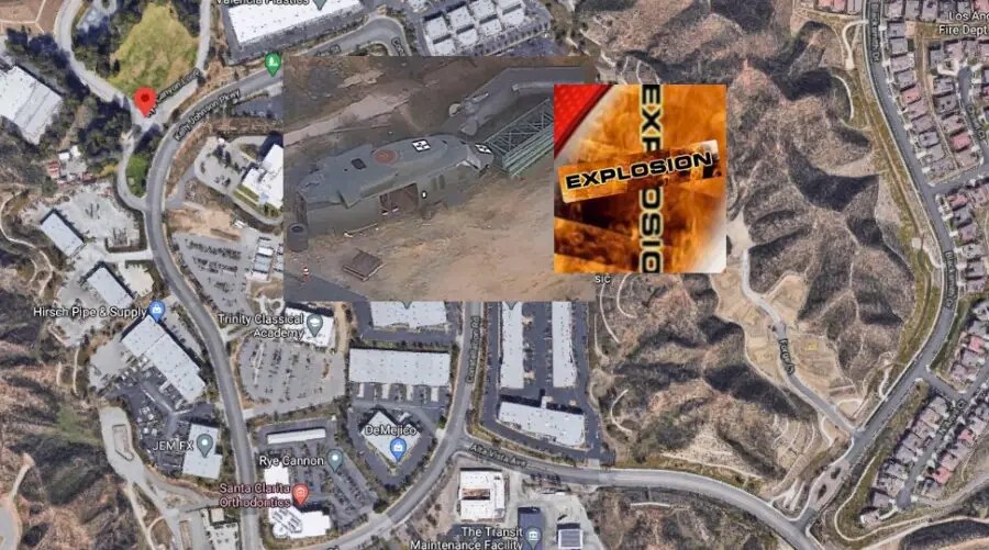 Santa Clarita Movie Set Explosion Leaves 3 Critically Burned Tuesday