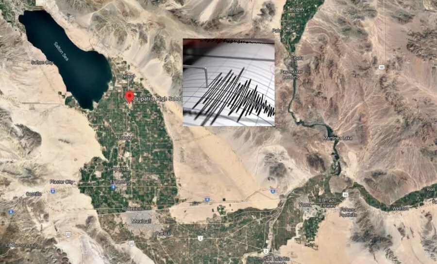 CA Earthquake Swarm Happening Now In Imperial County Saturday Morning