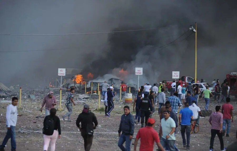 EXPLOSIVE VIDEO Multiple DEAD Scores Injured After Fireworks Market