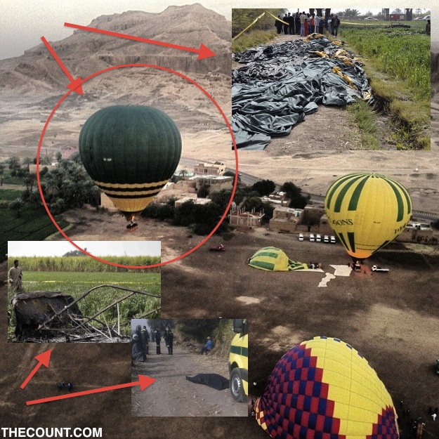 Hot Air Horror Kills 18 As Balloon Explodes 1000 Feet Above Valley