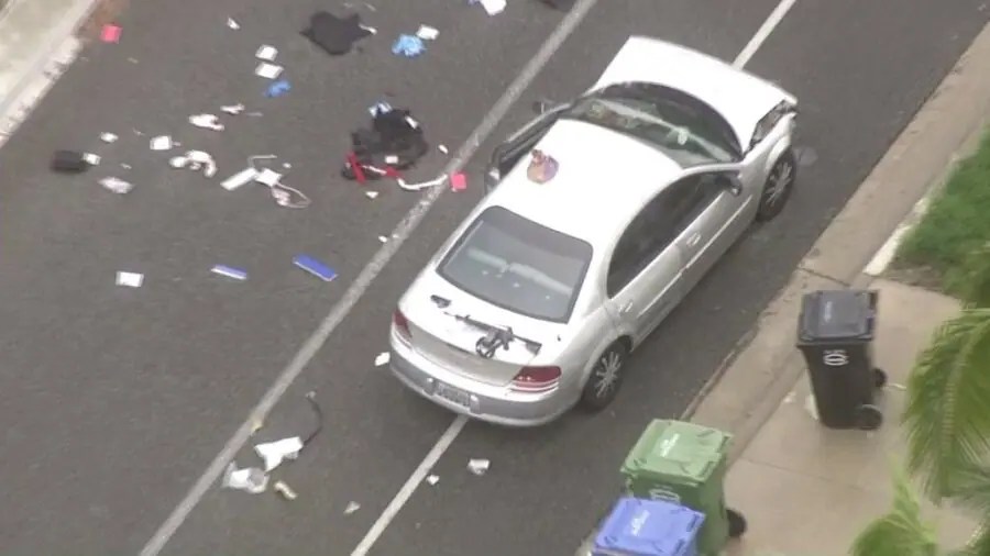 2 COPS SHOT Transported To Hospital In Whittier Ca Suspect Also Shot