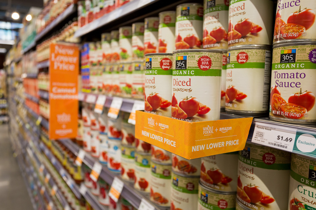 How do Whole Foods shoppers feel about Amazon's 1 trillion milestone?