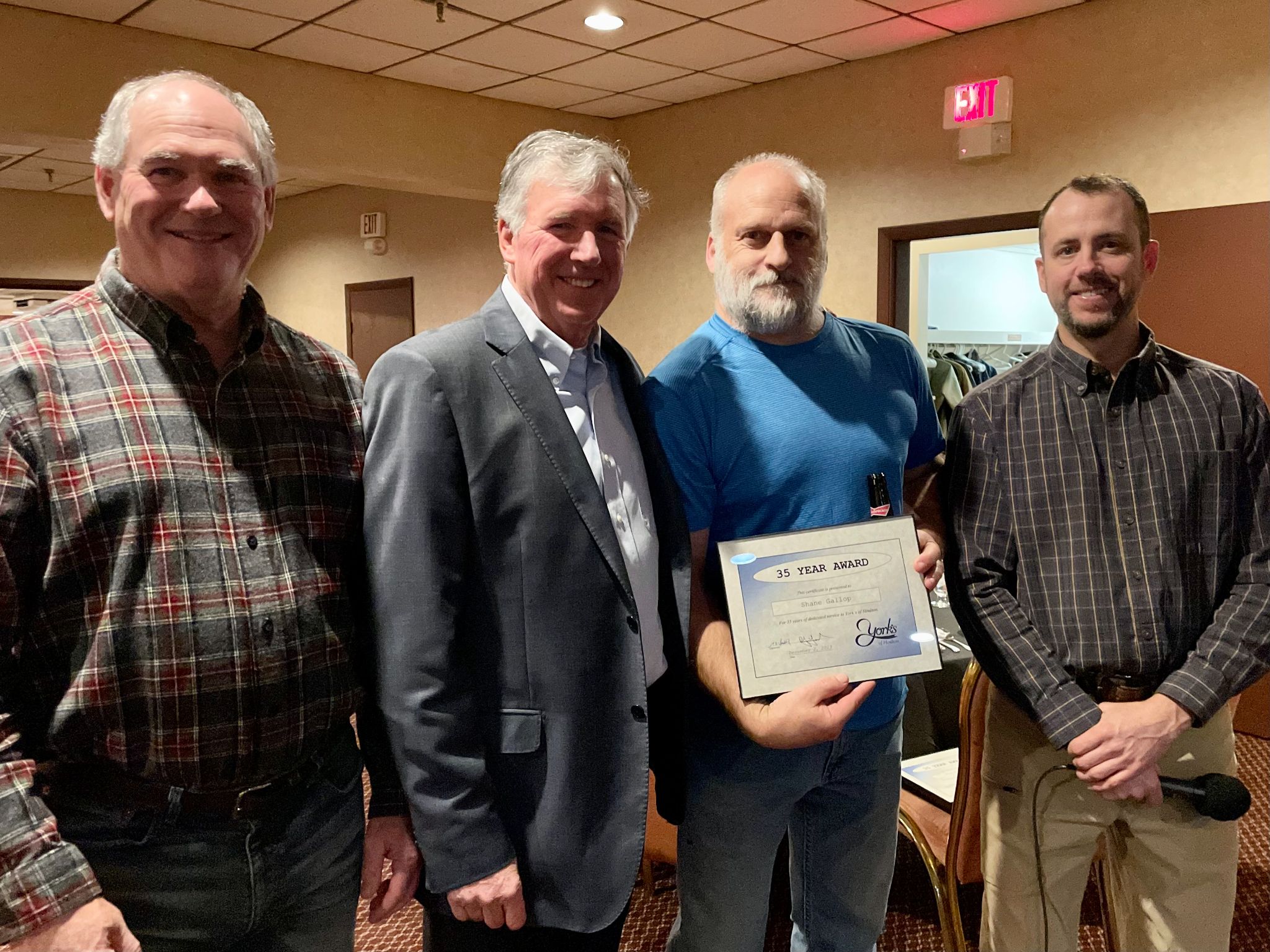 York’s of Houlton company anniversaries The County