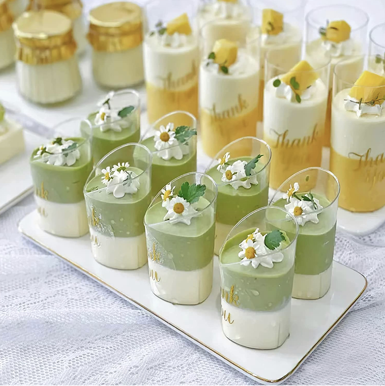 50 OFF 50 Set Mini Dessert Cup with Spoons The Coupon Thang