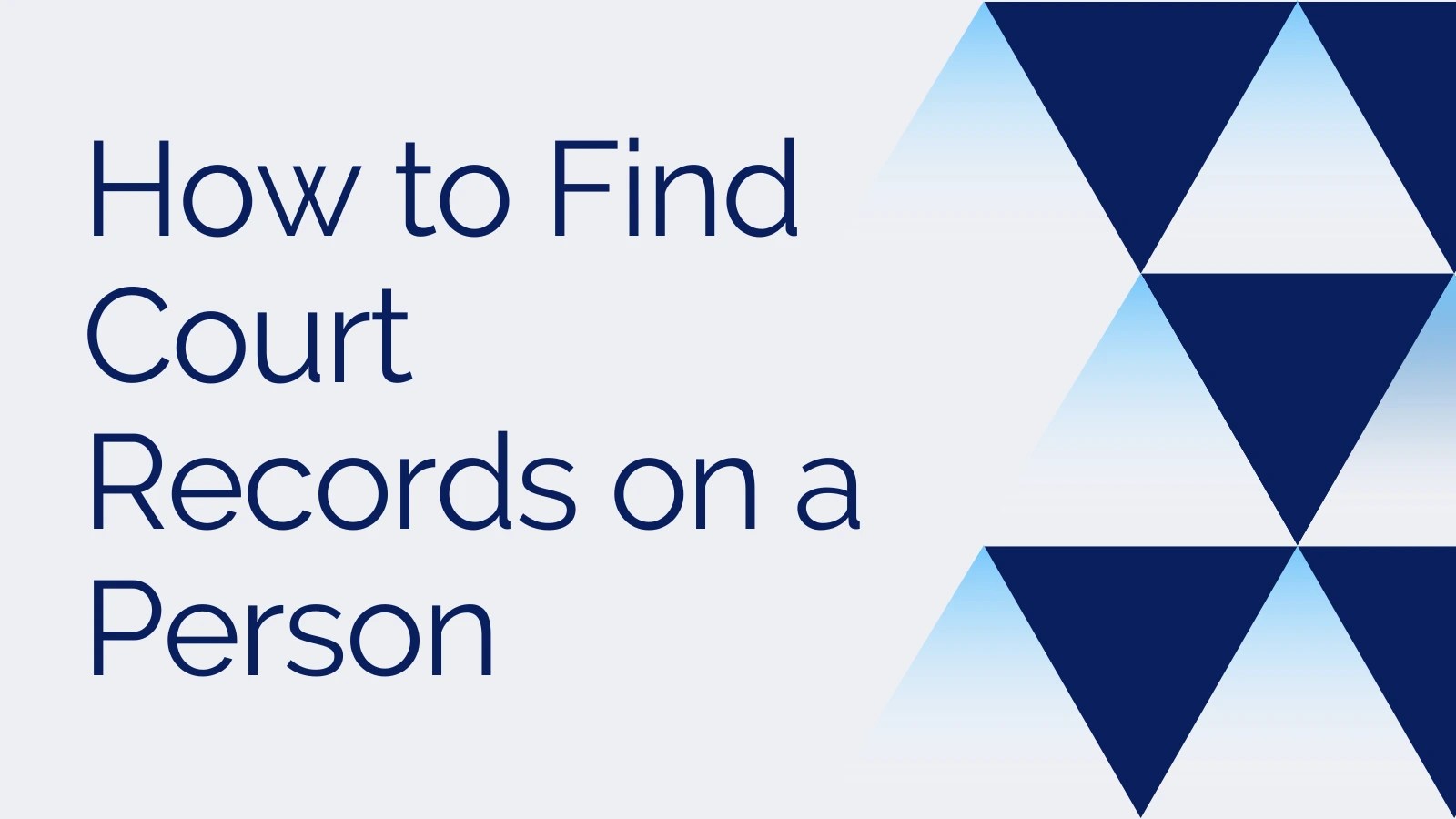 How to Find Court Records on a Person The Court Direct