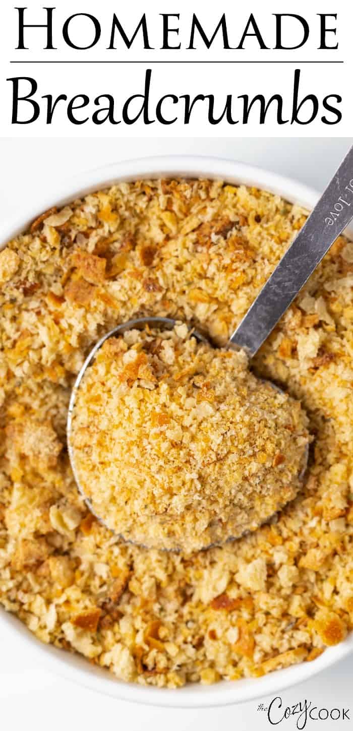 Homemade Breadcrumbs The Cozy Cook