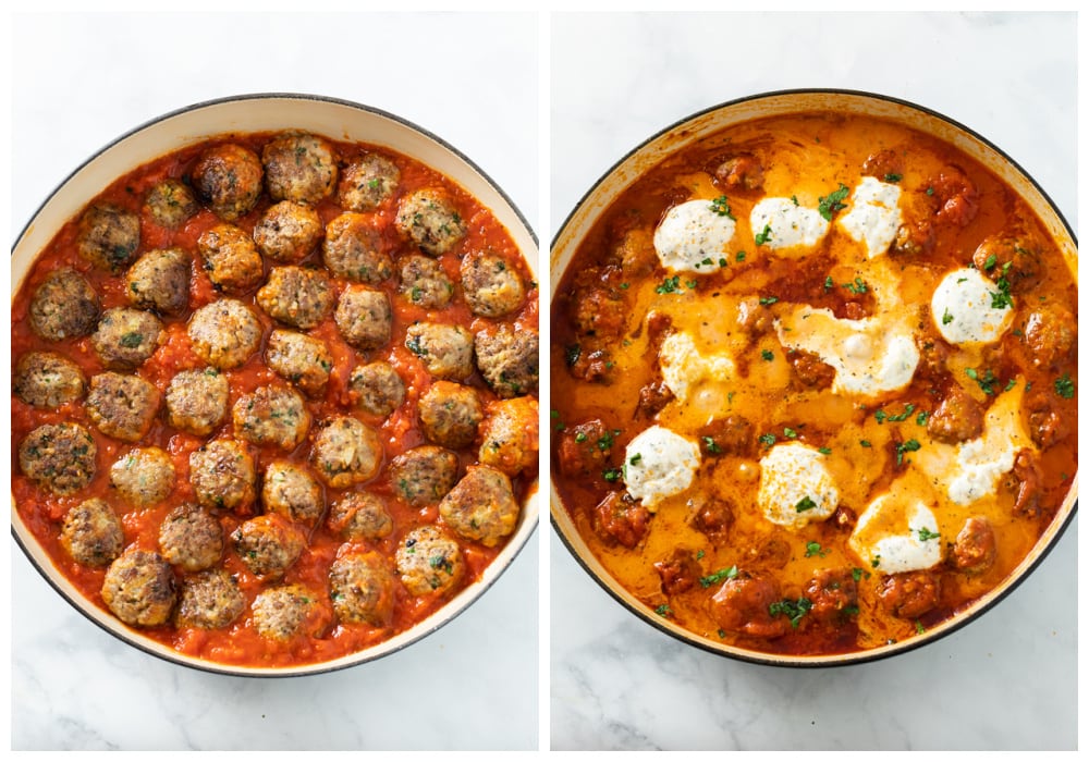 Ricotta Meatballs (4 ways!) The Cozy Cook