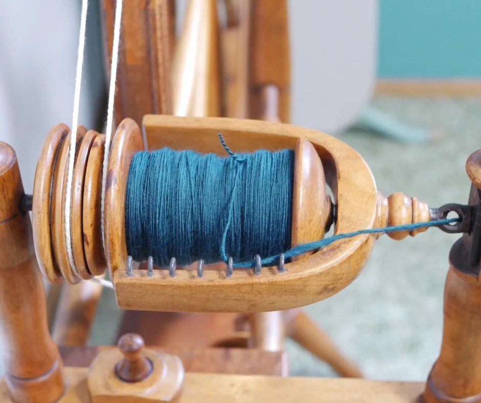 Spinning yarn four ways, endless granny squares, knitting slump The