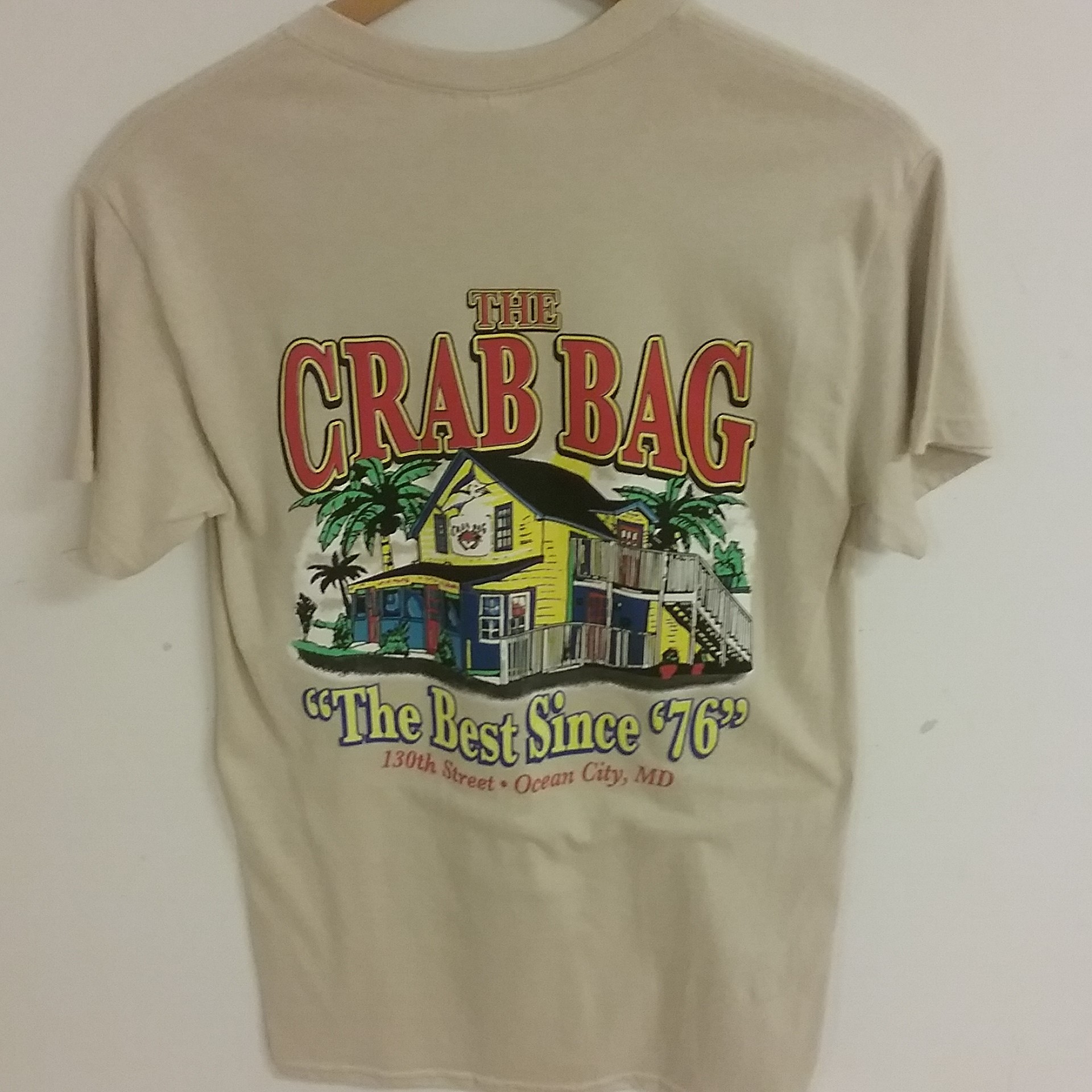 CB Shack Beige Back Ocean City Maryland Steamed Crabs Crab