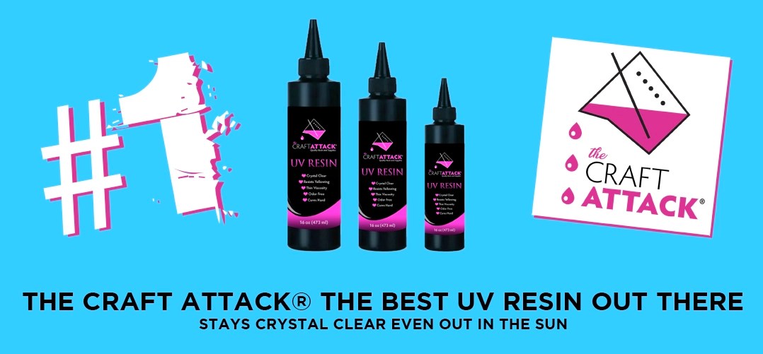 The Craft Attack The Best Crystal Clear UV Resin Products for Crafting