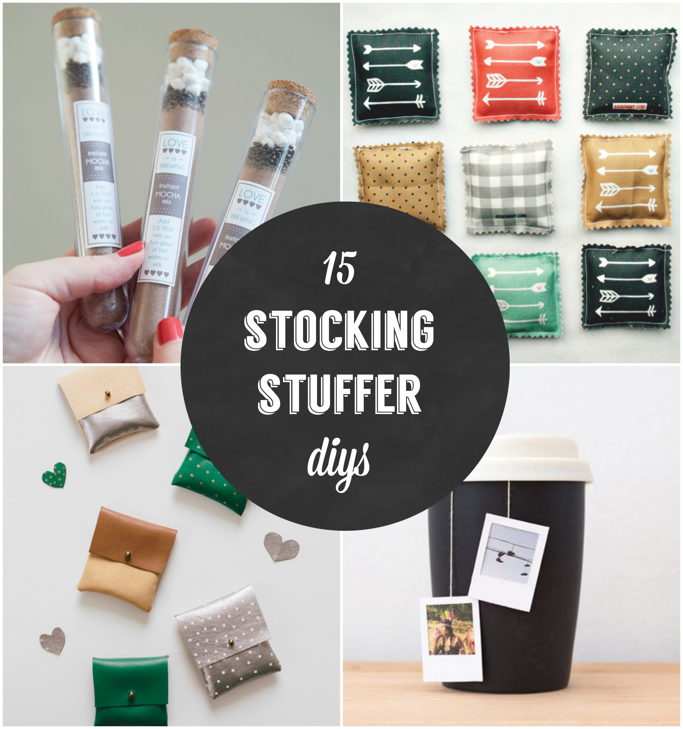 Christmas Stocking Stuffer Gifts 15 Stocking Stuffer DIYS The Crafted Life