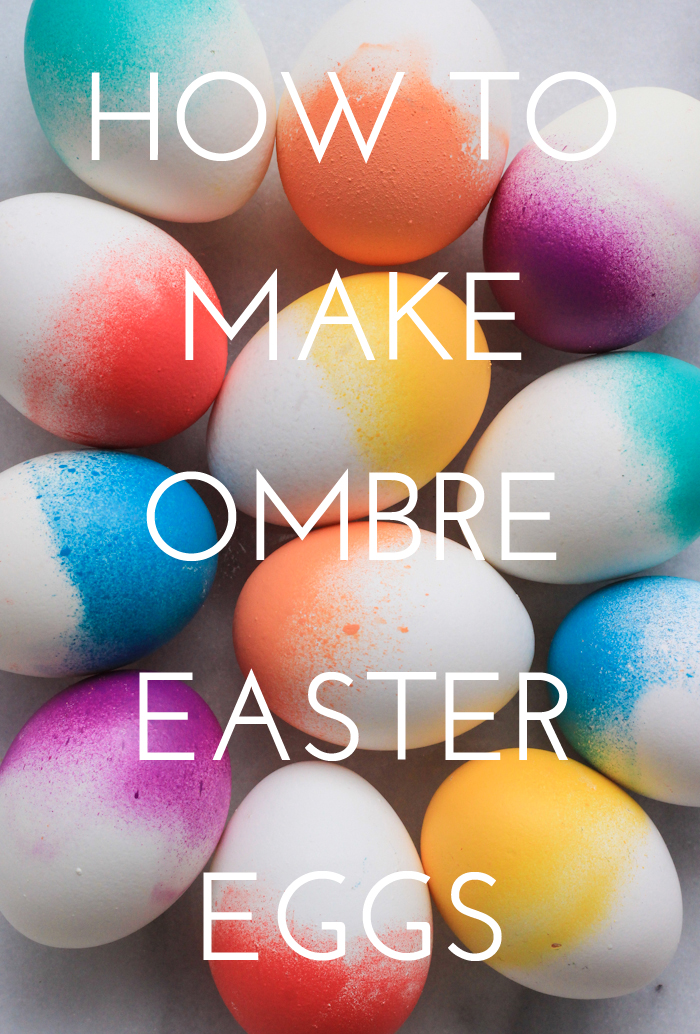 How to Make Ombre Easter Eggs The Crafted Life