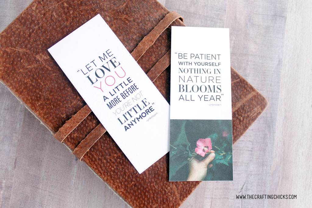 Inspirational Quotes Free Printable Bookmarks The Crafting Chicks