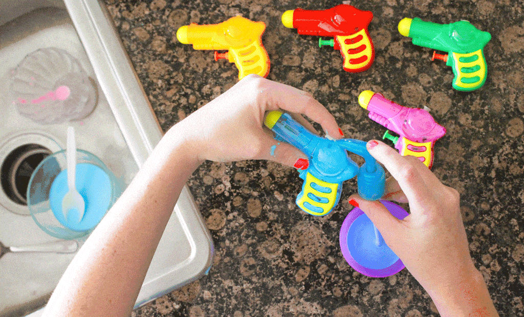 Water Gun Painting The Crafting Chicks