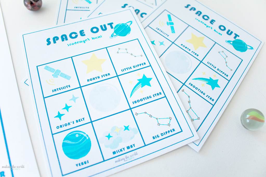 Space Scavenger Hunt