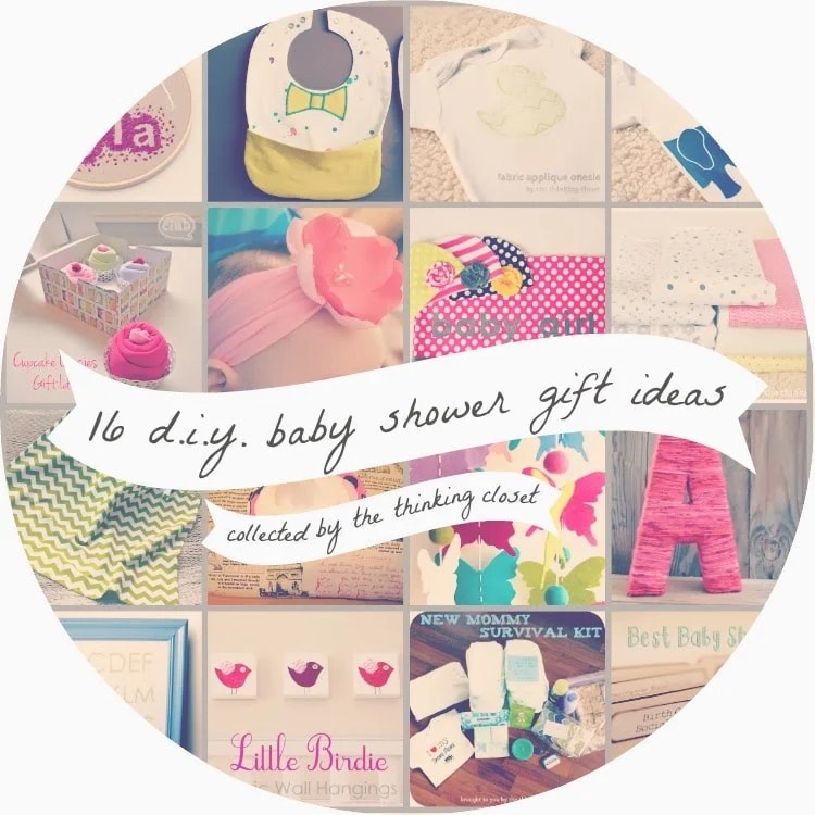 16 DIY Baby Shower Gift Ideas by Lauren of The Thinking Closet The