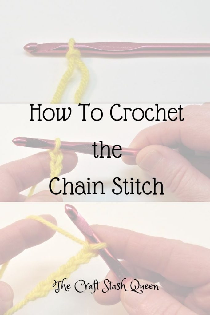 How to Crochet the Chain Stitch The Craft Stash Queen