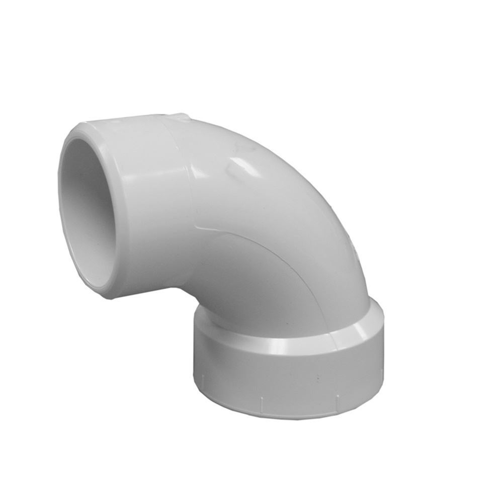 3″ PVC DWV 90° Street Elbow (HUB x SPIGOT) Craft Supply