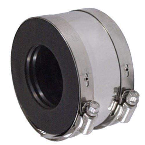 3″ Shielded Transition Coupling (Cast Iron to PVC, Steel, Extra Heavy