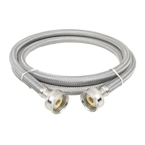 72″ Stainless Steel Braided Washing Machine Hose Craft Supply