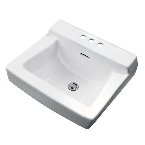 Gerber G0012314 Plymouth 12314 WallHung Bathroom Sink, White, 19″ x