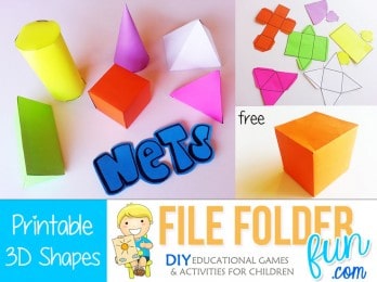 Printable Nets - The Crafty Classroom