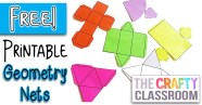 Printable Nets - The Crafty Classroom