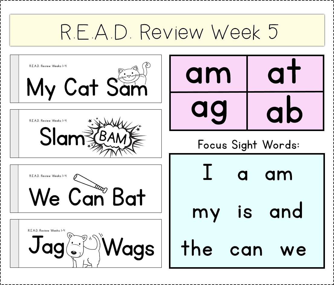 Printable Early Readers for Kindergarten