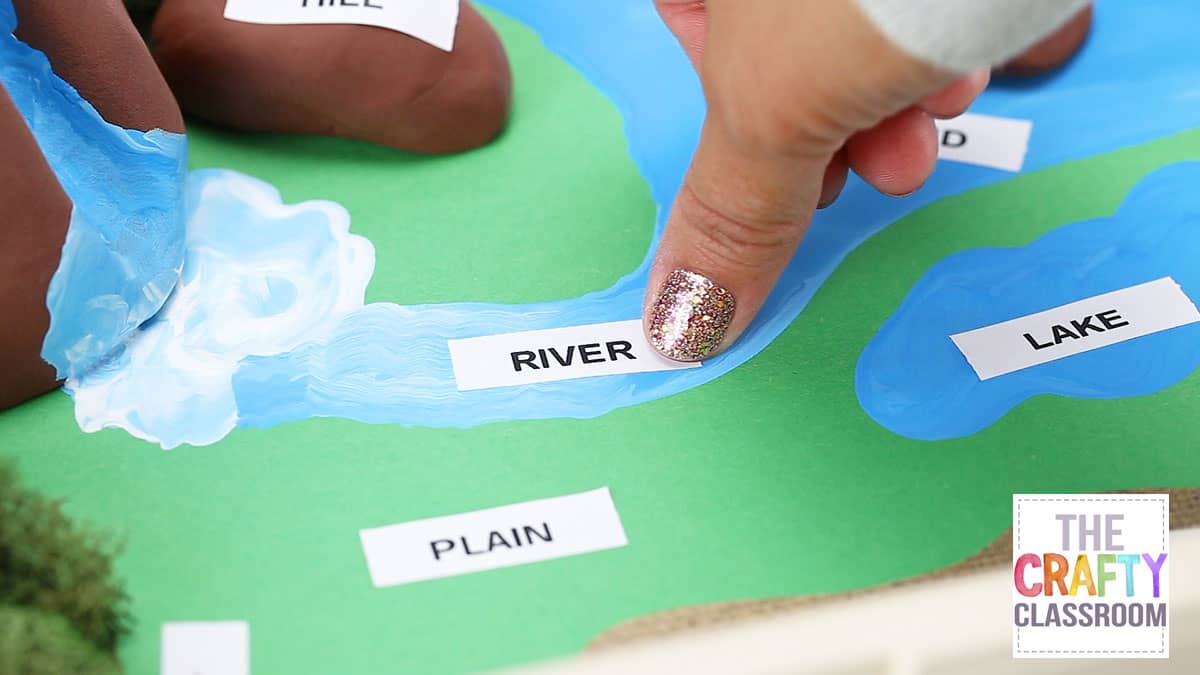 Landform Diorama Craft The Crafty Classroom