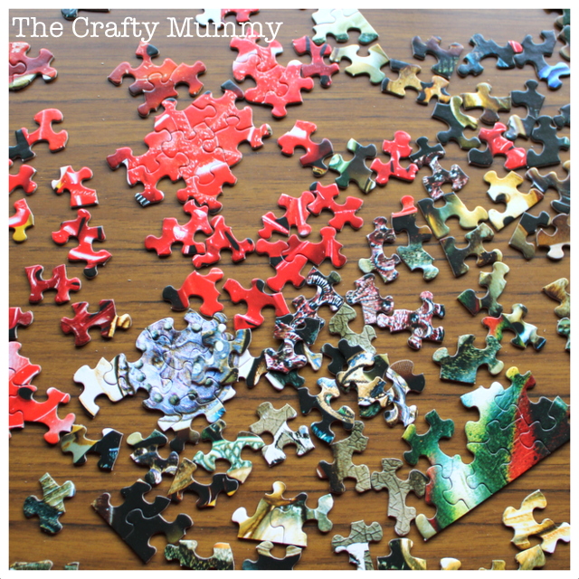 Button Jigsaw Puzzle • The Crafty Mummy