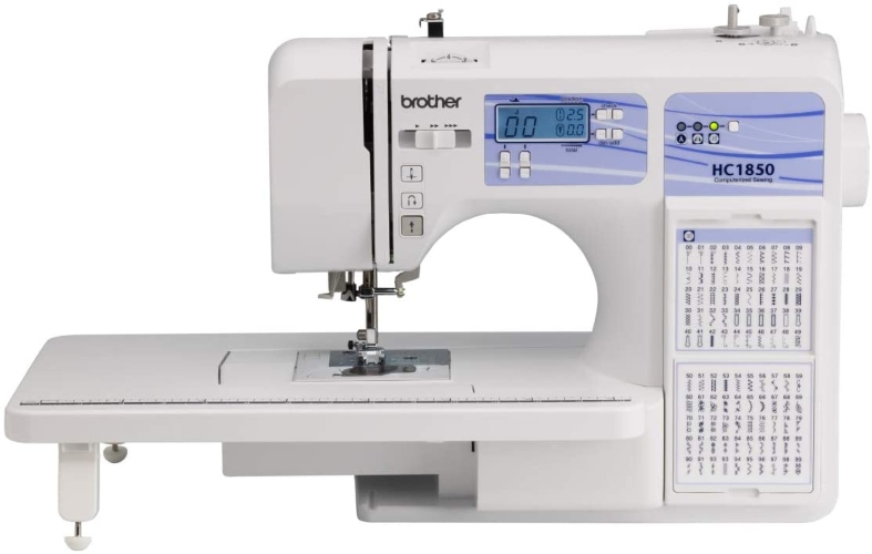Brother HC1850 Computerized Sewing Machine Review The Crafty Needle