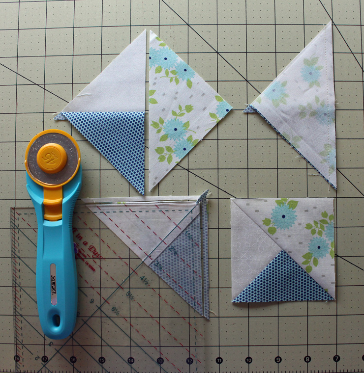 Pinwheel Star Block Tutorial - The Crafty Quilter